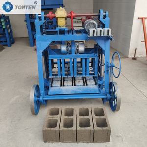 Hydraulische Ziegel presse mit Big Wheels Ziegel maschine für Pflasters teine - Product Image 5