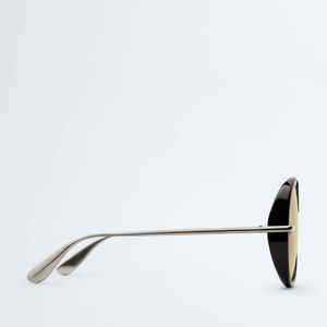 Bottega BV Oversized Teardrop Sunglasses Acetate Metal Frame UV Protection Fashion Eyewear for Men Women Veneta - Product Image 3