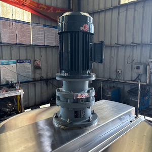 Tanque de Mezcla para <span class=keywords><strong>Gel</strong></span> de Ducha y Jabón Corporal LINHONG de 200L 300L, Recipiente Sanitario de Acero Inoxidable con Calentamiento y Agitación para Productos de Alta Viscosidad - Product Image 6