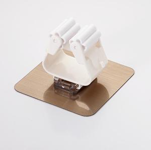 Soporte de Pared para Escoba de Plástico de Buena Calidad, Sin Perforaciones, para Colgar en Cocina y Baño, Clip Multifuncional para Escoba - Product Image 5