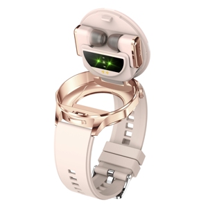 Nuevos Auriculares/Reloj Inteligente DF EDS T98 con Pantalla AMOLED de Alta Definición de 1.43'', Aplicación Dafit, Estilo Clásico Ejecutivo, Fabricación Totalmente Metálica - Product Image 3