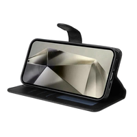 Étui portefeuille à rabat en cuir PU antichoc avec fentes pour cartes, pour S25 Plus S26 Edge Ultra, coque arrière de téléphone portable, sac Opp, pour hommes