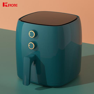 KRON-Horno eléctrico de convección de aire profundo, freidora de aceite, carcasa de plástico de acero inoxidable de 6L, alta velocidad, fácil de limpiar, hogar, 1 año - Product Image 1