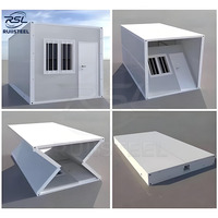 Casa Contenedor de 3 Pisos, Casa Contenedor Prefabricada, Casa Contenedor de Triple Nivel, Vida Moderna