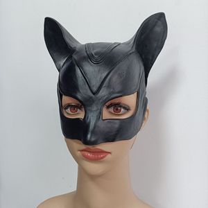 New batmen phong cách phim Catwoman da mặt nạ và 3 - Meter da roi mát sưu tập Prop cho các bên - Product Image 1