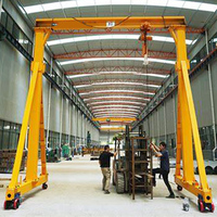 Système de grue portique mobile pour l'entretien des équipements d'assemblage en usine et la manutention de matériaux en intérieur