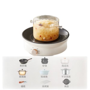 Midea Electric Cooktop 1200W Smooth <b>Ceramic</b> Top <b>Knob</b> Control Table Type - Product Image 3