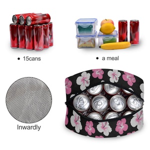 Sac à déjeuner pour enfants style hawaïen, sac isotherme imperméable en aluminium, sac à repas portable pour pique-nique - Product Image 4