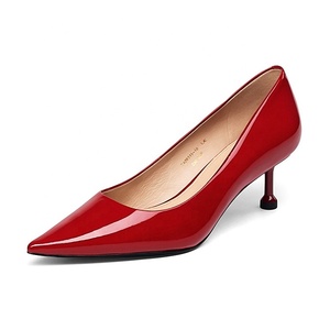Nuove Scarpe Sexy Personalizzate con Tacco Alto e Sottile, Punta Affusolata, <span class=keywords><strong>Tacchi</strong></span> <span class=keywords><strong>Rossi</strong></span>, Scarpe da Sposa per Estate e Autunno - Product Image 2