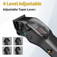 Neue leistungs starke bürstenlose Hochgeschwindigkeits-Akku-Trimmer für Männer Magnetischer Haars ch neider Kit Haars chneide maschinen für Männer Professional