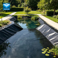 Géomembrane flexible en PEHD écologique pour barrages, canaux d'irrigation, bassins piscicoles, fermes d'élevage de crevettes, décharges – Anti-corrosion, facile à poser