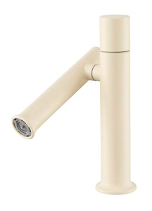 Hiện Đại Duy nhất-lỗ boong núi phòng tắm vòi nước thiết kế mới bằng thép không gỉ lưu vực vòi nóng lạnh Mixer đa-góc gốm chải - Product Image 5