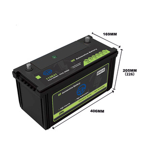 แบตเตอรี่ตะกั่วกรด 115E41 12V 120Ah สำหรับสตาร์ทรถยนต์ - Product Image 2