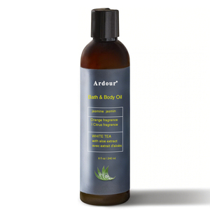 Aceite de Baño Orgánico de Aloe Vera, Nutritivo, Hidratante y Antiarrugas, Envase Italiano, Loción Corporal con Rosa Damascena y Vitamina E, Para Todo Tipo de Piel - Product Image 5