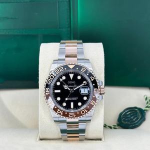 Reloj Automático GMT Ejecutivo de 41 mm, Acero Inoxidable 904L, Cristal de Zafiro, Movimiento ETA, Se Aceptan Pedidos Mixtos, Venta al Por Mayor - Product Image 5