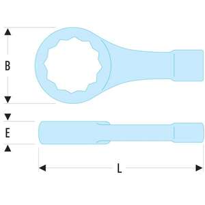 ประแจ3662424001956เหลี่ยม51B.75ประแจ - Product Image 2