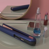 Lisseur de cheveux professionnel en céramique résistant à la chaleur, rechargeable, portable, sans fil, fer à lisser USB, usage domestique, français/espagnol