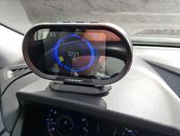 KONNWEI KW206 OBD2 EOBD CAN Escanner Automotriz + HUD Auto Meter dengan alarm