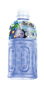 Abo Abo Grosella Negra 320ml x 24 botellas/caja Bebida de Sabor Personalizado con Gelatina de Coco OEM y Marca Privada Disponible - Product Image 2