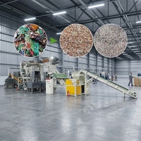 Ligne complète de recyclage de déchets électroniques avec broyeur de PCB de petite et grande capacité, équipement de recyclage de déchets électroniques avec garantie d'un an