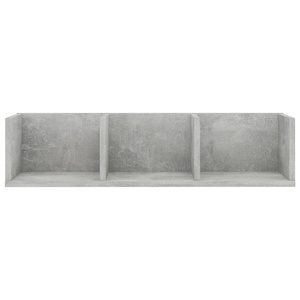 Librería <span class=keywords><strong>de</strong></span> Diseño Moderno <span class=keywords><strong>en</strong></span> Color Gris Concreto, Estante <span class=keywords><strong>de</strong></span> Almacenamiento <span class=keywords><strong>de</strong></span> <span class=keywords><strong>Pared</strong></span>, Estantería Simple para Libros, Montada <span class=keywords><strong>en</strong></span> la <span class=keywords><strong>Pared</strong></span> - Product Image 4