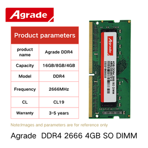 Mémoire RAM DDR4 pour ordinateur portable OEM ODM 2666 MHz, options de mémoire RAM PC de 4 Go à 16 Go, compatible avec les ordinateurs de bureau et les serveurs - Product Image 2