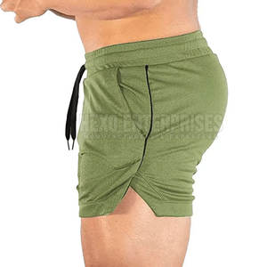 Le Pakistan a fabriqué des shorts de fitness de contraste de couleur à prix réduit Shorts confortables de haute qualité pour le fitness - Product Image 3