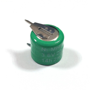 <span class=keywords><strong>NiMH</strong></span> 3.6V 20mAh nút đồng xu pin 20H Ni-MH di động - Product Image 1