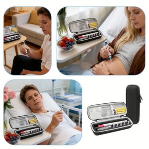 Étui de voyage EVA personnalisé, étanche, antichoc et isotherme, idéal pour stylos à insuline et flacons de médicaments pour diabétiques – Meilleures ventes - Product Image 6