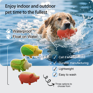 ของเล่นที่ทำจากยางสำหรับกัดแทะรูปหมูข้าวโพดหัวกระหล่ำปลี - Product Image 4