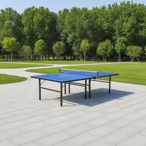 Foldable <b>Table</b> <b>Tennis</b> <b>Table</b> 50mm SMC Top Metal Frame Durable Eco-Friendly <b>Table</b> <b>Tennis</b> Set for Outdoor Use - Product Image 4