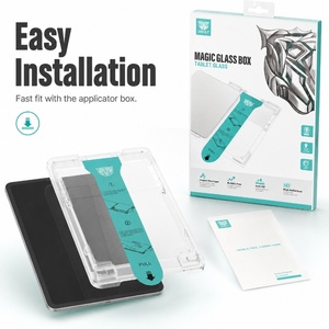 G001 para Apple <span class=keywords><strong>iPad</strong></span> <span class=keywords><strong>Pro</strong></span> 13 (2025) M5, Fácil Instalación, Cristal Templado Transparente HD de Tacto Suave para <span class=keywords><strong>iPad</strong></span> Mini <span class=keywords><strong>7</strong></span> - Product Image 3