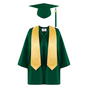 Venta caliente un conjunto <span class=keywords><strong>de</strong></span> gorra y bata <span class=keywords><strong>de</strong></span> graduación Vestidos <span class=keywords><strong>de</strong></span> graduación para niños Vestido y gorra <span class=keywords><strong>de</strong></span> graduación preescolar a la venta - Product Image 6