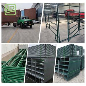 Gegalvaniseerde 6ft metalen paardenhekpanelen/ronde panelen voor veeteelt/panelen voor paardenrennen - Product Image 5