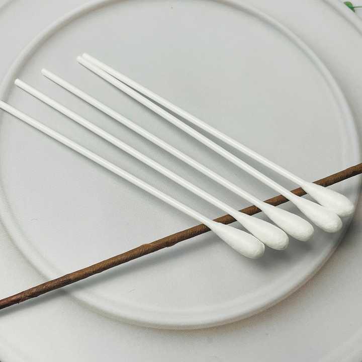 Cotton Swab Total Trading Staff PP Hollow Solid Handle Disposable 10mm