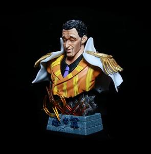 Figurines de manga à buste demi-corps de 16 cm, One Piece, <span class=keywords><strong>Borsalino</strong></span>, Kuzan, Sakazuki, Figura, figurine en PVC, jouets d'anime - Product Image 2