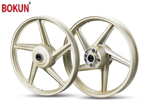 Rines de Aleación de Aluminio Forjado para Motocicleta de Cinco Radios de 18 Pulgadas Serie <span class=keywords><strong>Bokun</strong></span> - Product Image 4