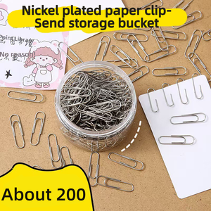 Graffette Colorate con Contenitore - Graffette a U in Metallo Nichelato per Ufficio e Scuola - Product Image 6