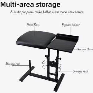 Adjustable Tattoo <b>Workstation</b> Table Arm Rest Multifunctional Work Desk Tattoo Supplies Studio Professional <b>Workstation</b> - Product Image 6