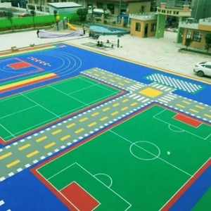 Suspension <span class=keywords><strong>de</strong></span> plancher sport PP, pièces d'assemblage, pour terrain <span class=keywords><strong>de</strong></span> jeux scolaires et d'université - Product Image 6