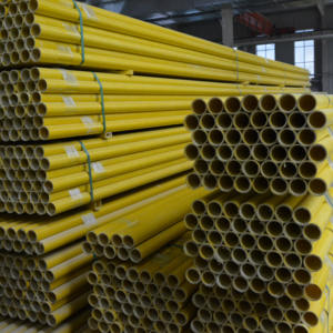 Tube rectangulaire de fibre de verre de FRP GRP, profil composé de pultrusion de FRP - Product Image 3