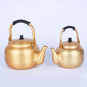 Chef Meis Korean Style Aluminum Teapot 0.75L-10L With Lid For Party Use - Product Image 2