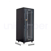 Rack de red modular micro para sala de servidores 42U, gabinete de centro de datos, fibra óptica ODF FTTH Telecom, rack de pie de 19 pulgadas