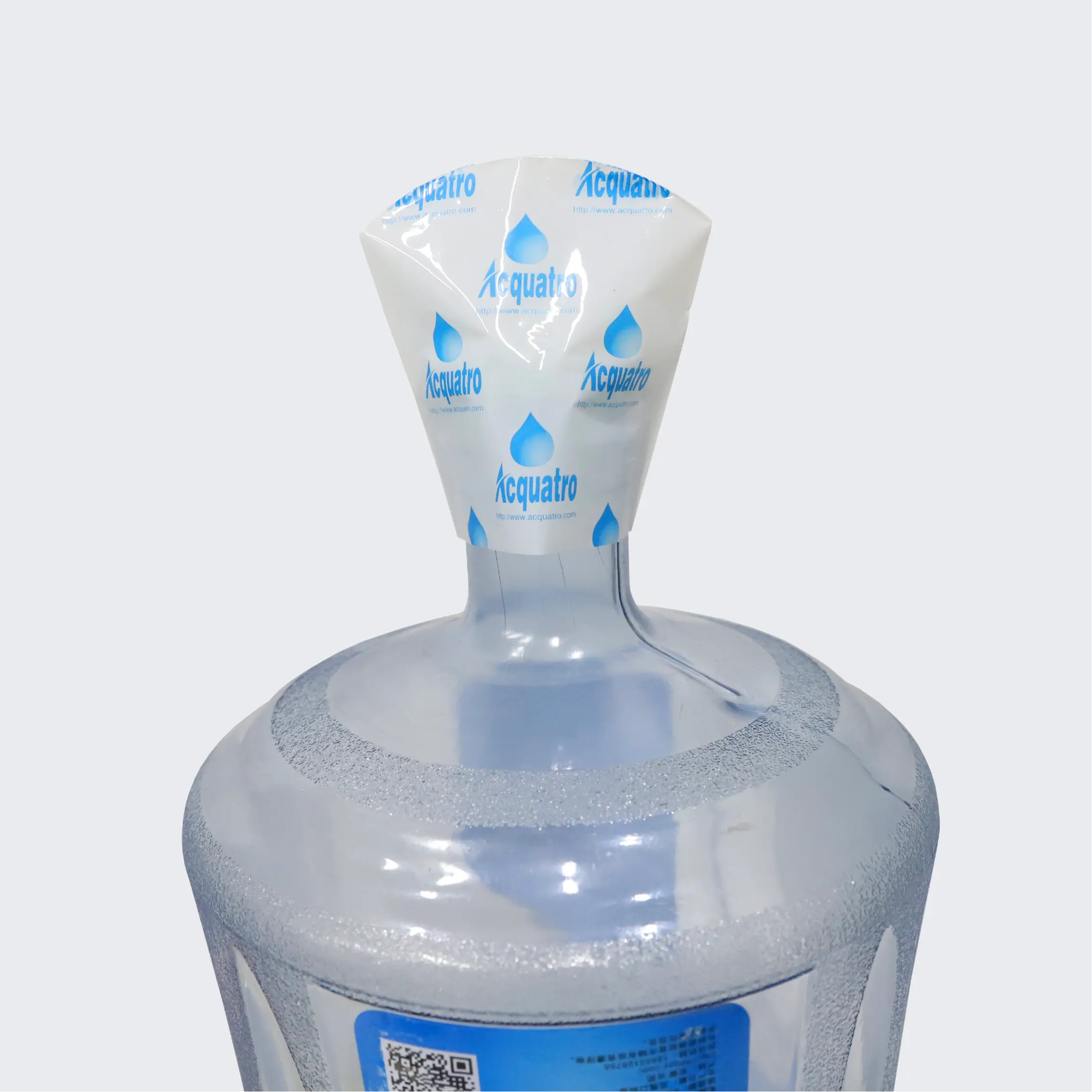 Thu nhỏ con dấu thu nhỏ tay áo bọc mẫu miễn phí nhựa co ngót cho 5 gallon Nắp ô con dấu PVC chai nước in ống đồng
