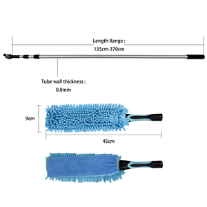 Kính thiên văn công cụ làm sạch sợi nhỏ bụi khăn lau bụi làm sạch thiết lập cho hộ gia đình mở rộng Khăn lau bụi Spider Web Cleaner - Product Image 5