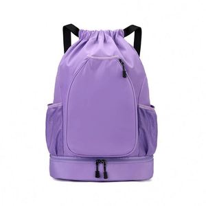 Wholesale Large Capacity Oxford Material Sports <b>Drawstring</b> <b>Backpack</b> New Basketball Badminton Bag Shoes Included Complete Set - Product Image 6