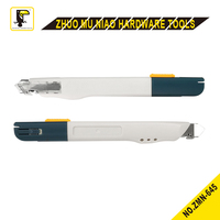 Couteau d'Art Précision ZHUO MU NIAO ZMN 645 Anti-Secousse avec Verrouillage, Couteau Utilitaire Rétractable 9mm, Couteau à Vinyle DIY Grade OEM