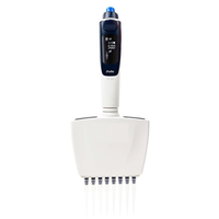 Pipette de transfert de liquide à canaux multiples de laboratoire Pipette électronique à 8 canaux Pipette à canaux multiples