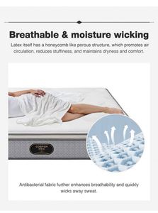 New 12 Inch Nội Thất Phòng Ngủ-Bền Giấc Mơ Ngủ Cán Nệm Thoáng Khí Cọ Bộ Nhớ Bọt Túi Mùa Xuân Mới Túi Mùa Xuân - Product Image 4
