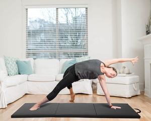 Produsen grosir tikar senam olahraga lipat tiga tikar peralatan kebugaran gym rumah tikar gym - Product Image 5